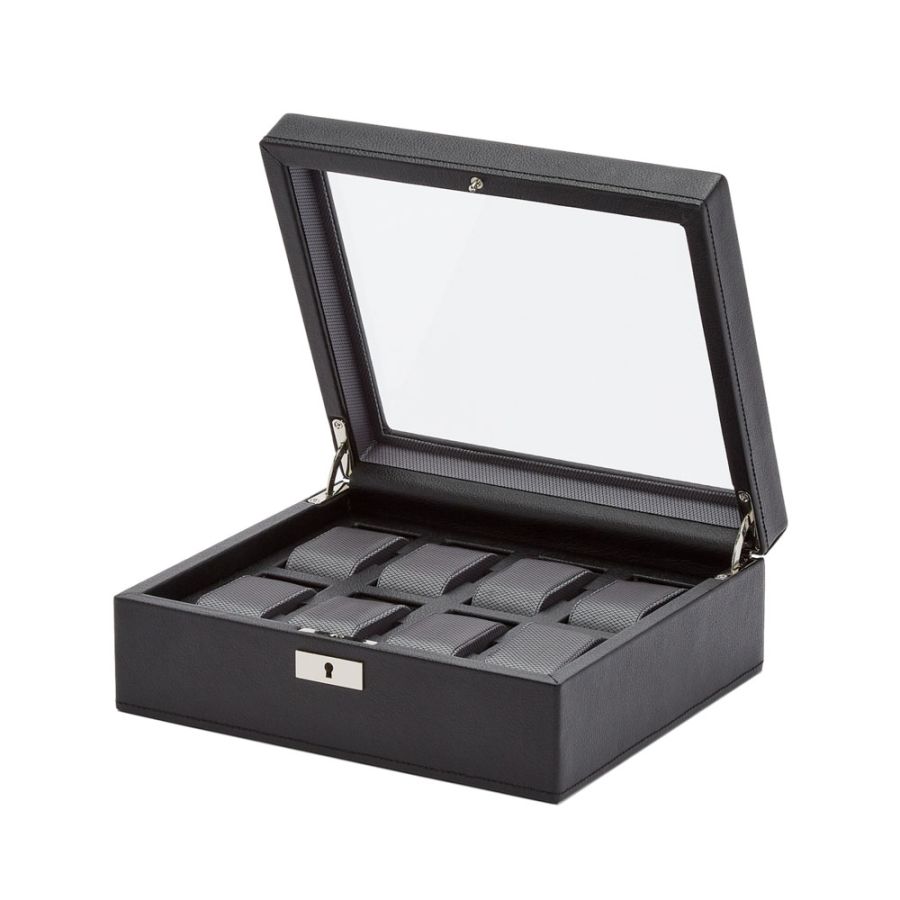 Wolf Viceroy 8 pc Watch Box Black